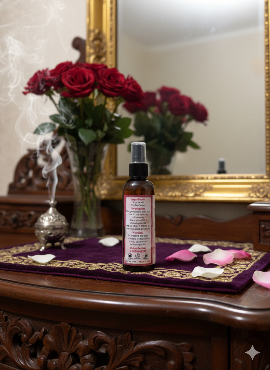 Rose Water Mist Spray